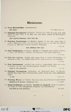 Miniaturen (Nr. 396-404)