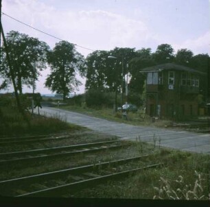 Groß Behnitz Stw W1 Bahnübergang