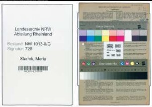Entnazifizierung Maria Starink , geb. 05.12.1908 ()