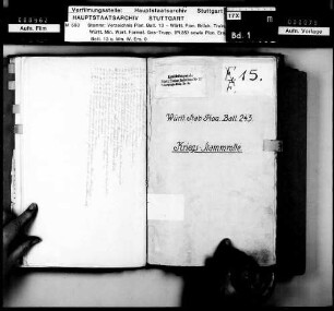 Kriegsstammrolle des Stabs des I. Pionier-Bataillons 243