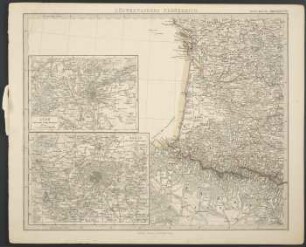 Südwestliches Frankreich [Hand-Atlas über alle Theile der Erde nach dem neuesten Zustande und über das Weltgebäude14d]