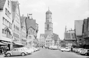 Biberach: Marktplatz mit Pfarrkirche