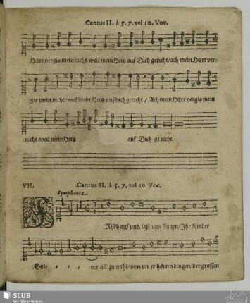 VII. Frisch auf und lasst uns singen
