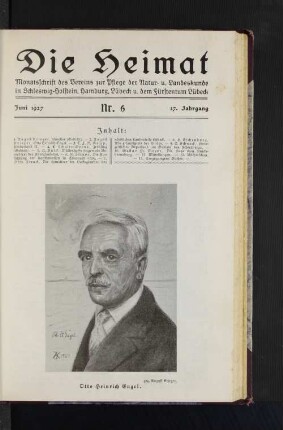 Juni 1927 Nr. 6 37. Jahrgang