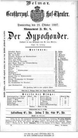 Der Hypochonder