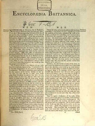 Encyclopaedia britannica : or a dictionary of arts, sciences and miscellaneous litterature, 13,1