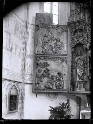 evangelische Stadtkirche; Hochaltarflügel nach der Restaurierung