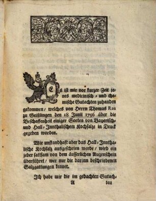 Ursprung und ächte Eigenschaften des Hall-Innthalischen Kochsalzes