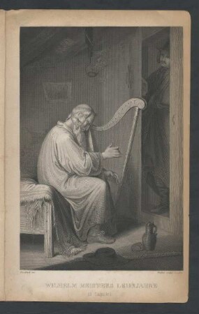 "Wilhelm Meisters Lehrjahre. 13 Capitel" Der blinde Harfner