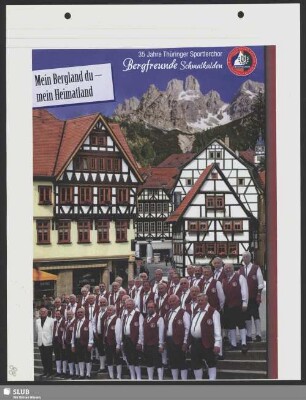 35 Jahre Thüringer Sportlerchor Bergfreunde Schmalkalden