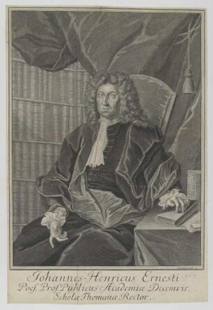 Bildnis des Johannes Henricus Ernesti