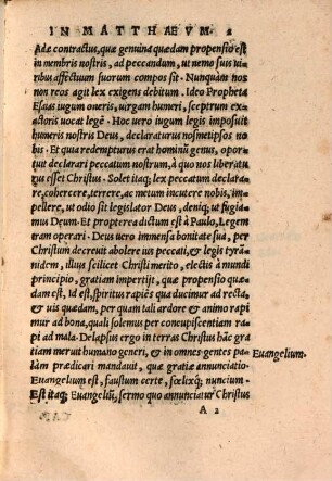 In Evangelium Matthaei, inq[ue] Paßionem Domini, Philippi Melanch. Annotationes : Item in eundem Evangelistam, et in Lucam eruditi cuiusdam, brevia quidem sed docta Scholia, quibus ceu indice, quid potißimum in Evangelii historia sequaris, uti queas, antea nunquam aedita