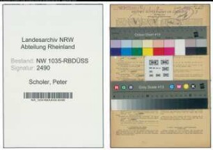 Entnazifizierung Peter Scholer , geb. 18.03.1910 (Steiger)