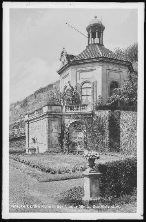 Radebeul. Wackerbarths Ruhe, Das Belvedere