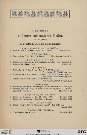 I. Abteilung (Nr. 1-532)