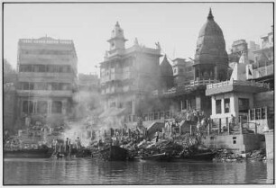Varanasi. Ghat der Stadt