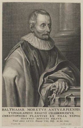 Bildnis des Balthasar Moretvs