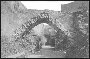 Lauenstein. Ruine