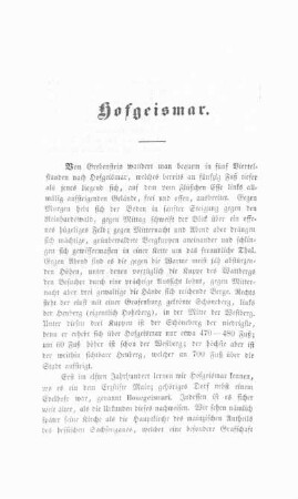 Hofgeismar.