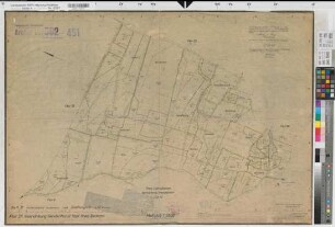 Sendenhorst (Sendenhorst), Flurbereinigung Sendenhorst, Bl. 21 Schätzungskarte Flur 21