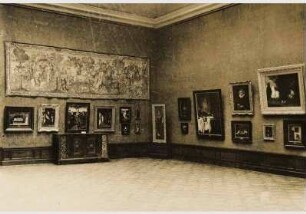 Aufstellung der Gemäldegalerie und der Skulpturensammlung im Kaiser-Friedrich-Museum, Raum 53, Sammlung Adolph Thiem