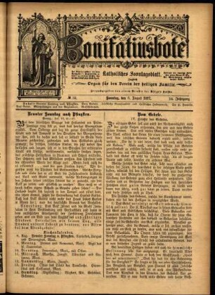 Ausgabe vom Sonntag, den 08. August 1897.