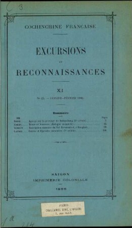 XI. No. 25. - Janvier-Février 1886