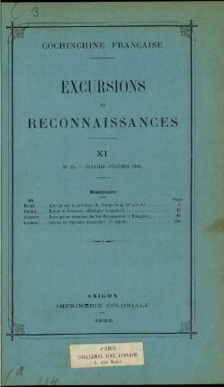 XI. No. 25. - Janvier-Février 1886