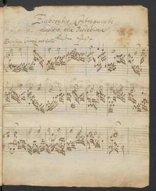 Elaboratio Contrapuncti duplicis alla duodecima