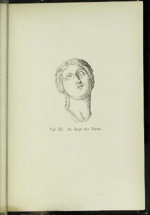 Taf. III. 15. Kopf der Niobe