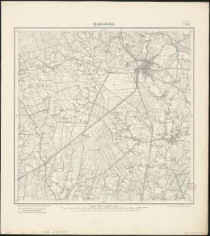 Meßtischblatt 1732 : Quakenbrück, 1900 : Quakenbrück. - Aufn. 1898, hrsg. 1900. - 1:25000. - [Berlin]: Reichsamt für Landesaufnahme, 1900. - 1 Kt.