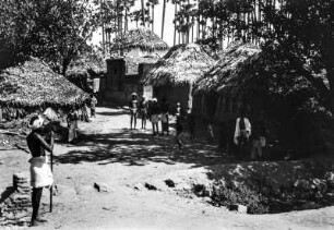 Dorfstraße (Deutsche Indien-Expedition 1926/1929 - 5. Südindien)