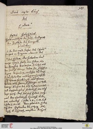 Das Buch Esra: Das erste Búch des Esra