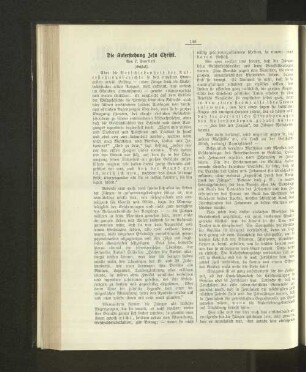 Die Auferstehung Jesu Christi.