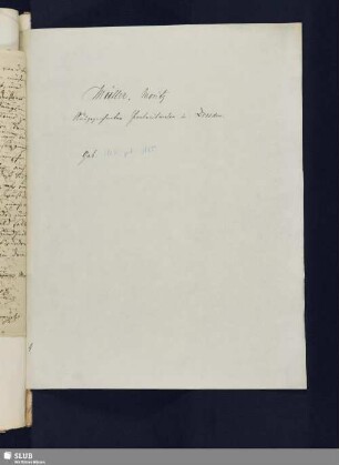 Nr. 193. Müller, Moritz