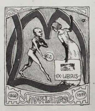 Exlibris Max Lehrs
