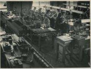 Blick in einer Berliner Fabrik (Metallverarbeitung/Maschinenbau?)