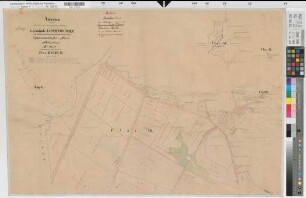 Haltern (Haltern), Teilung der Lippramsdorfer Mark, Bl.3 Brouillonkarte Flur 2,6,7,9