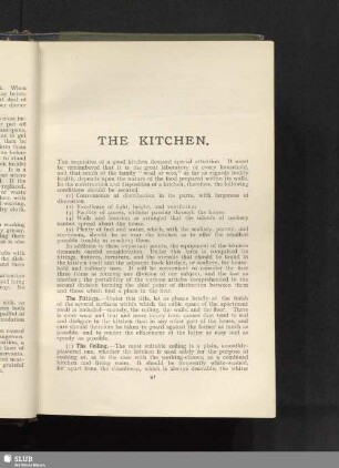 The kitchen