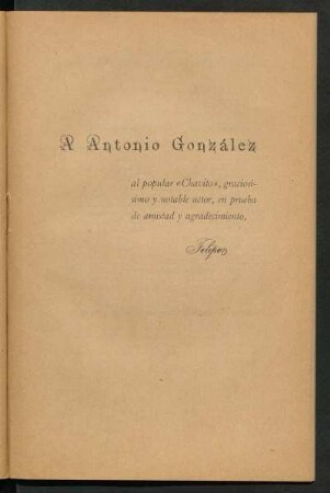 [Dedicatoria] A Antonio González