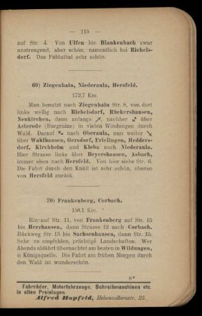 70) Frankenberg, Corbach
