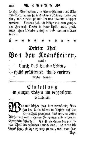Einleitung in einigen Sätzen mit beygefügten Cautelen