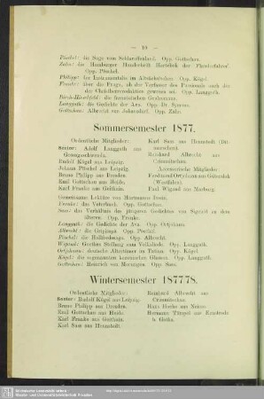 Wintersemester 1877/78