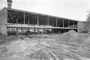 Erweiterung der Gartenhalle durch Errichtung zweier Anbauten