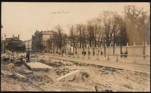 Haus des Reichspropagandaministers Joseph Goebbels, Berlin-Mitte: Ansicht der Baustelle