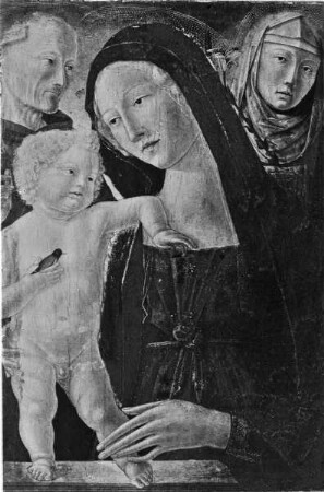 Madonna mit Kind und zwei Heiligen