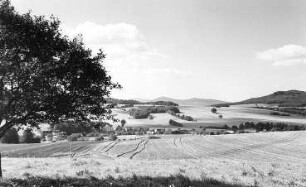 Rosenbach-Herwigsdorf. Blick vom Windmühlenberg