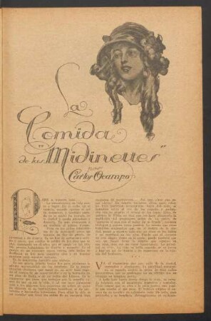 La comida de las "midinettes" : Fotografías de Ramírez