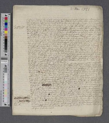 Brief an Johann Albert Heinrich Reimarus