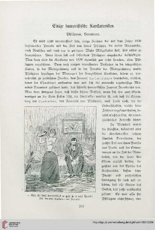 Einige humoristische Karikaturisten
